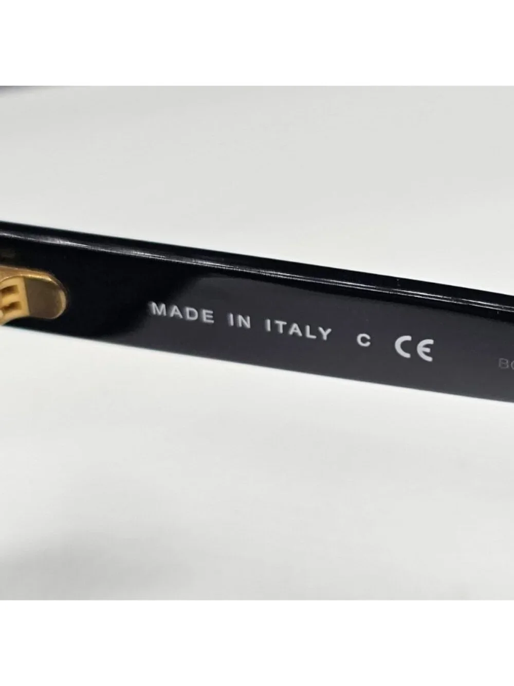 CHANEL BLACK SUNGLASSES CH5408A 622/S4 OVERSIZED GOLD LETTERS